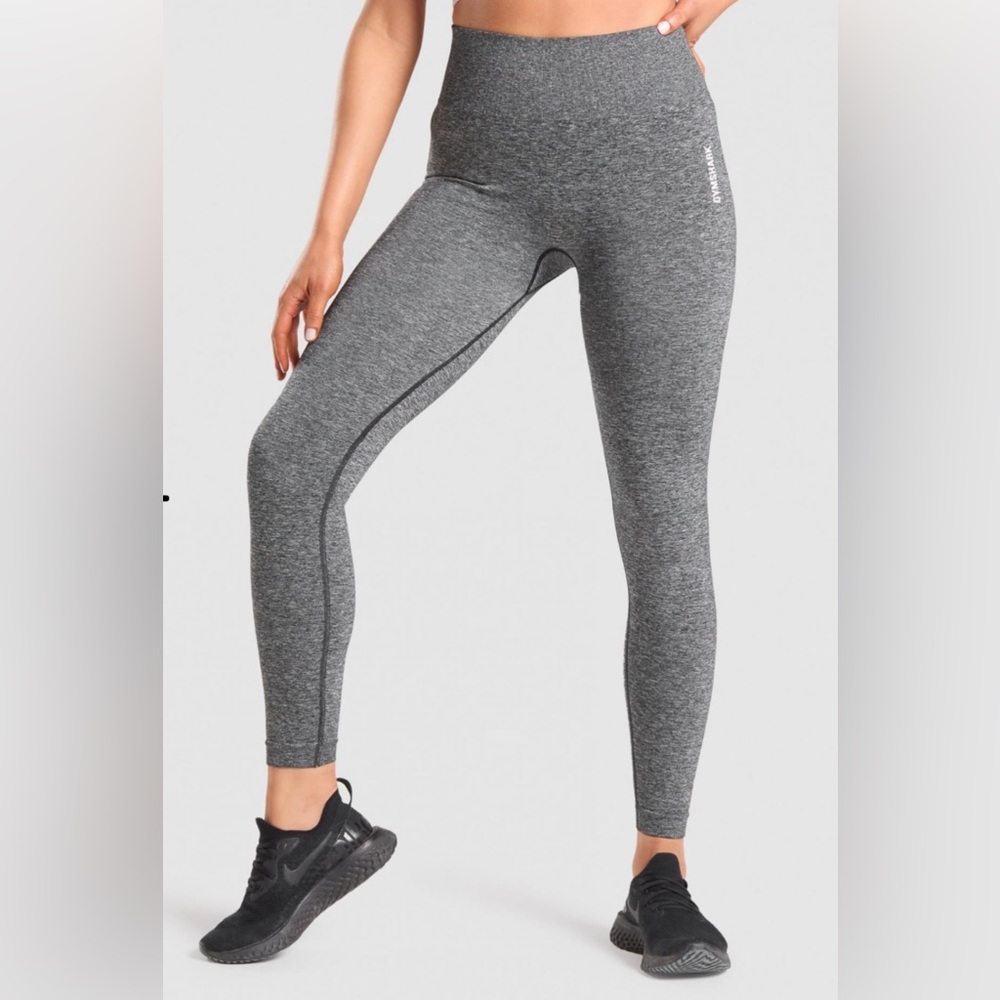 Gymshark Adapt Marl Seamless Rib Waistband Leggings Size X Large